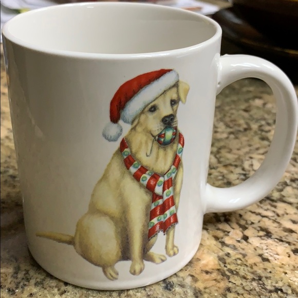 Christmas coffe mug 8 onz. With a Labrador picture - Picture 2 of 6